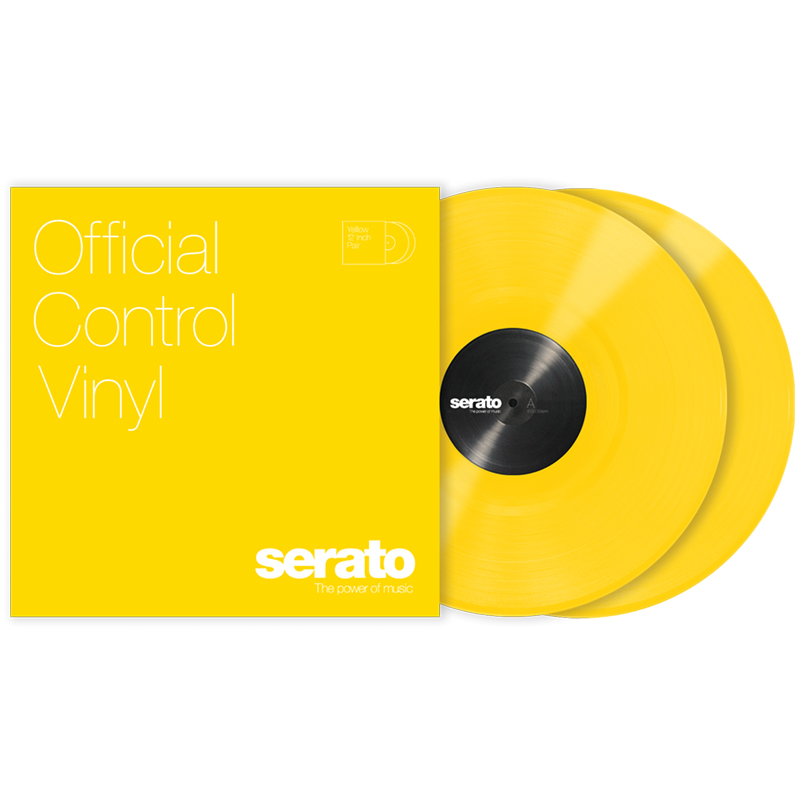 最新版Serato訊號片 - 黃 （補貨中請來信預定）