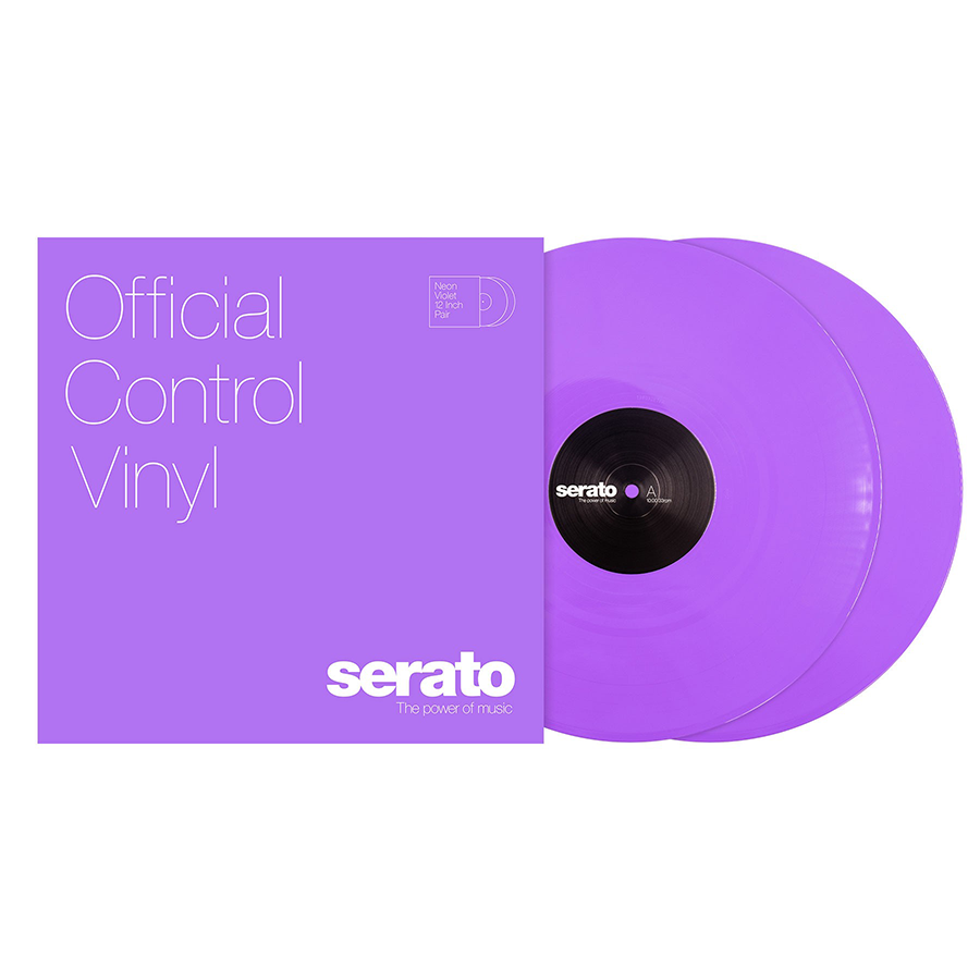 最新版Serato訊號片 - 霓虹紫